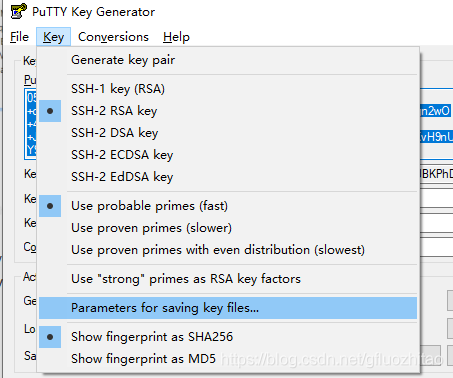 GIT LINUX密钥转成PPK